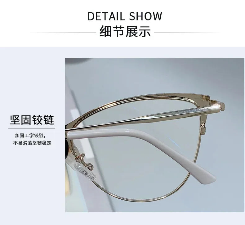 Fashion Luxury Women Transparent Anti Blue Light Glasses Computer Eyewear Frame Men Brand Designer Optical Spectacle Eyeglasses