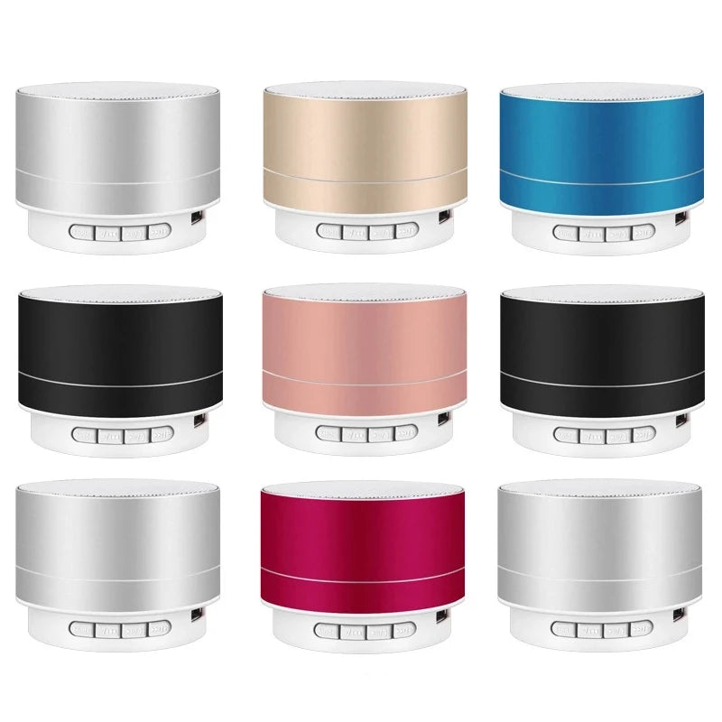 New Wireless Speaker Bluetooth Outdoor Subwoofer MINI Portable Speaker Radio Music Sound Box Aluminum Alloy Wireless Speaker A10