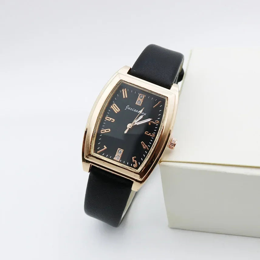 Vintage Charming Quartz Watch for Women Belt Wrist Watches Fashion Accessories Girl Party Gifts Reloj