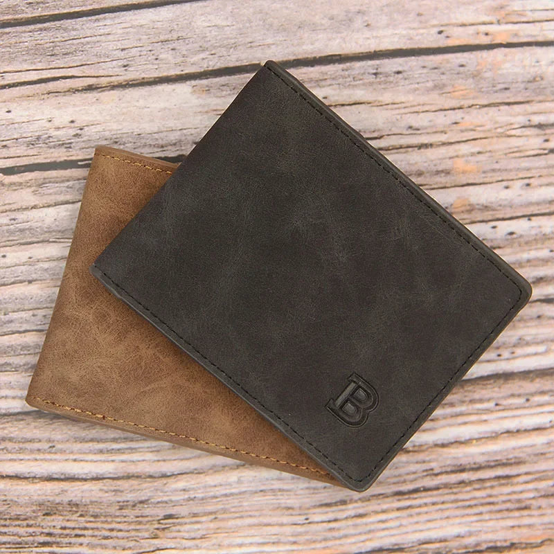Business Men Wallets Small Money Purses Wallets New Design Dollar Price Top Men Thin Wallet with Coin Bag Zipper Coin Bag Wallet