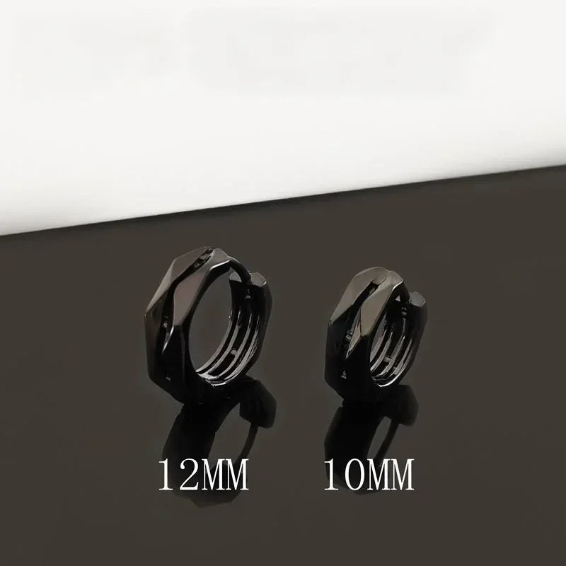 Fashion Personality Creative Snake Winding Plant Vine Hoop Earrings for Men Women Daily Wear Hypoallergenic Luxury Jewelry