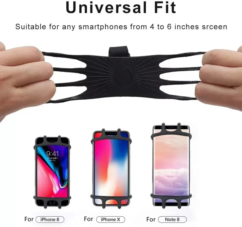Bike Phone Holder Bicycle Mobile Cellphone Holder Motorcycle Suporte Celular For iPhone Samsung Xiaomi Gsm Houder Fiets
