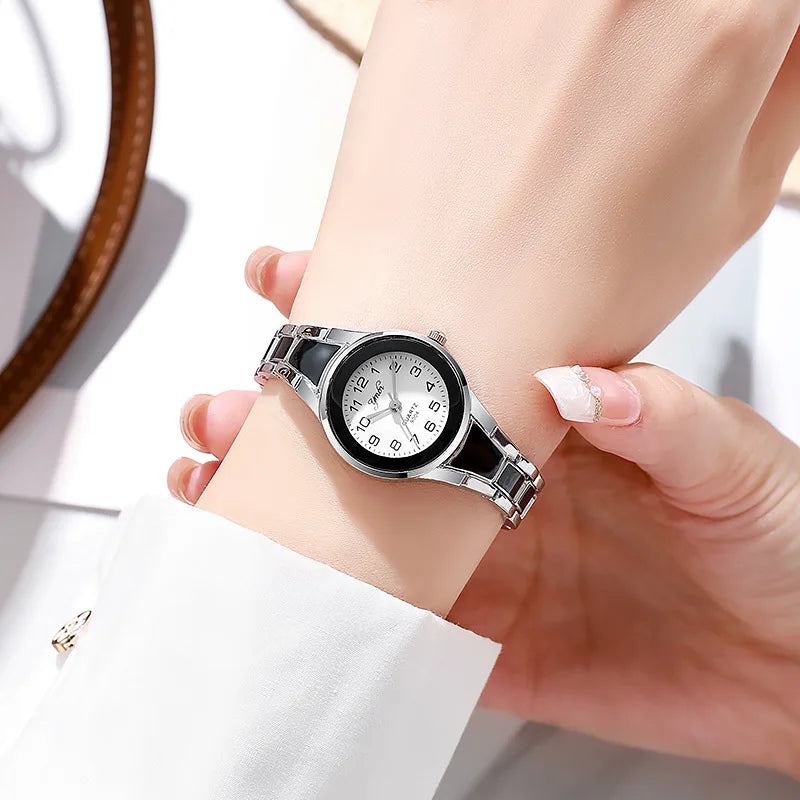New Versatile Women's Watch Steel Belt Bracelet Student Silent Quartz Watch Dropshipping Ladires Luxury Gift Clock Reloj Mujer