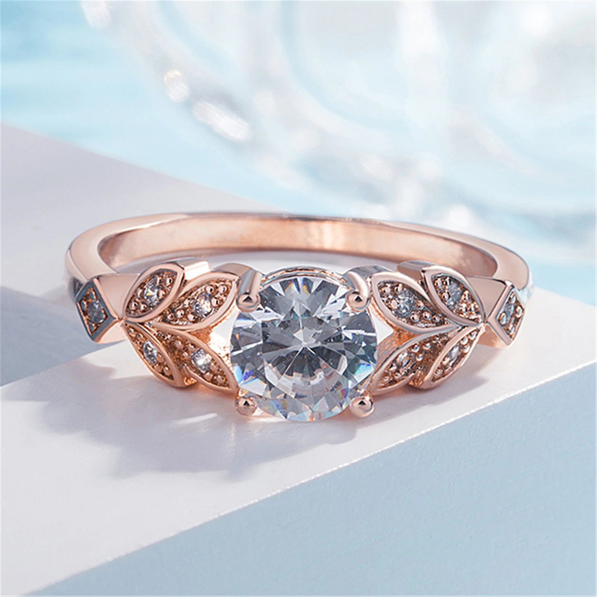 Exquisite Fashion Silver Color Engagement Rings for Women Fashion White Zircon Stones Ring Anniversary Bridal Wedding Jewelry