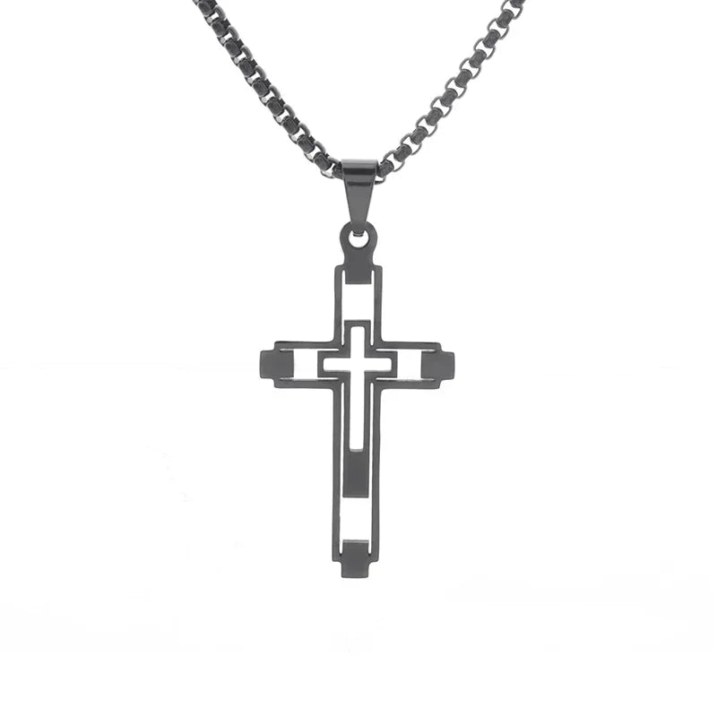 Exquisite Christ The Savior Jesus Necklace Men Women Religious Prayer Lucky Amulet Jewelry