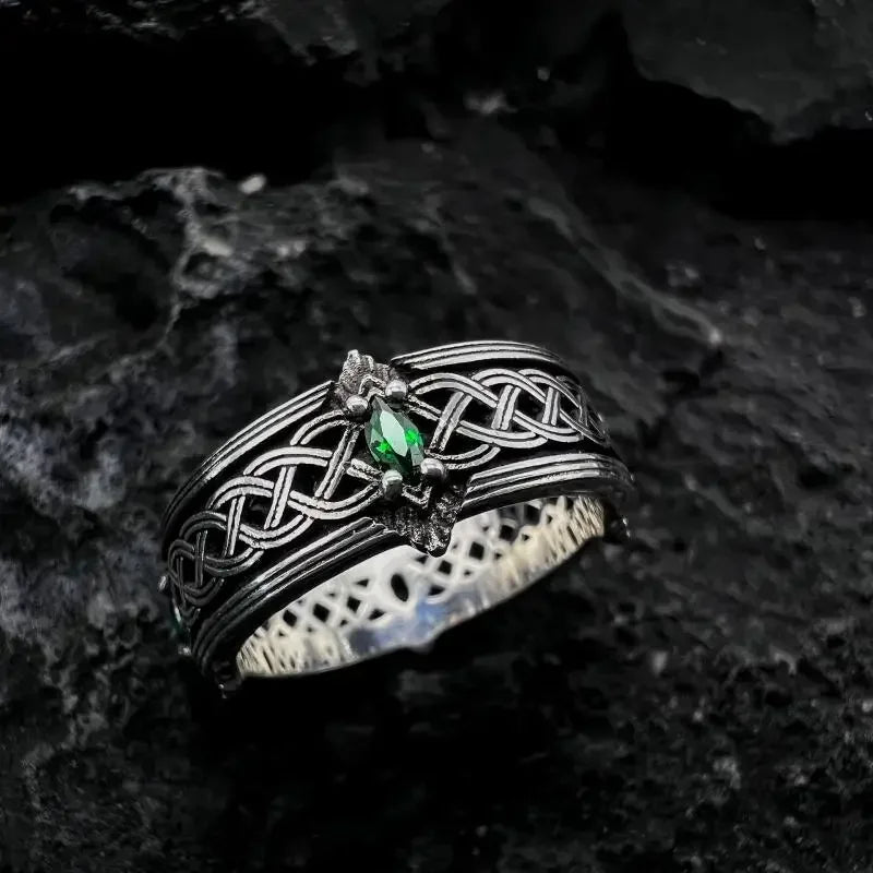 Egyptian Eye of Horus Open Ring Retro Pharaoh Totem Adjustable Ring Men\'s Hip Hop Punk Trend Amulet Jewelry