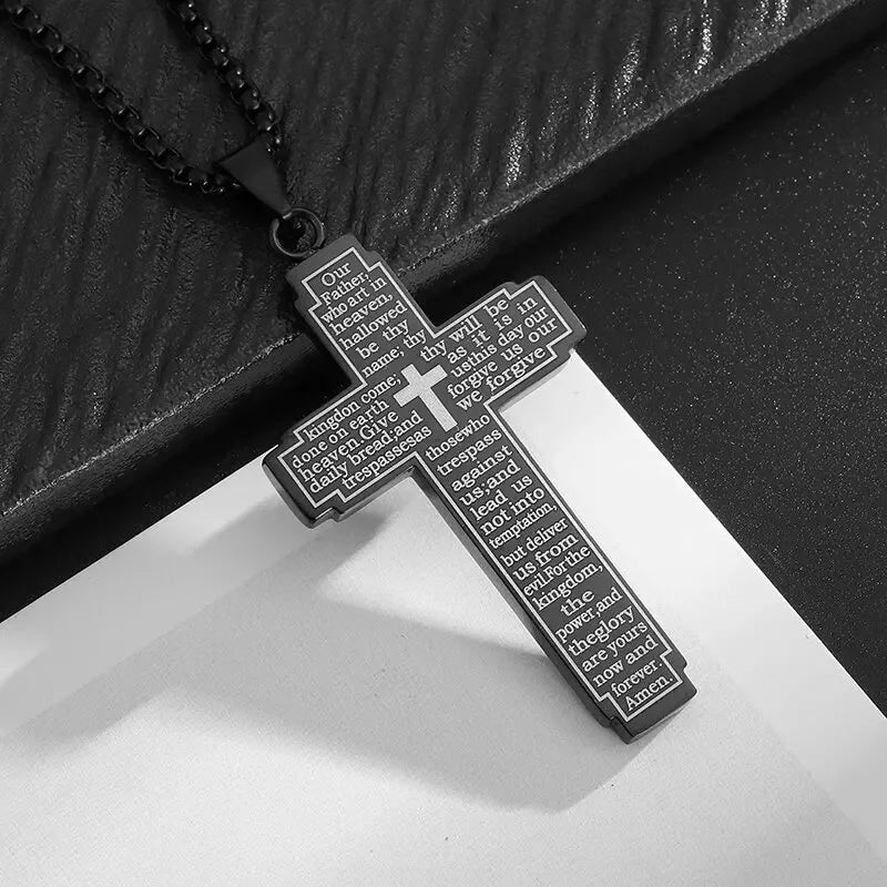 Exquisite Christ The Savior Jesus Necklace Men Women Religious Prayer Lucky Amulet Jewelry