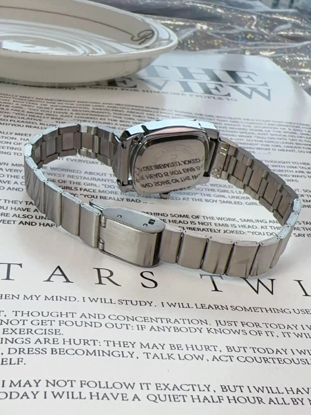 Barrel Shaped Watch Stainless Steel Strap Quartz Watch for Women Casual and Fashion Luxury Ladies Gift Wristwatch Dropshipping