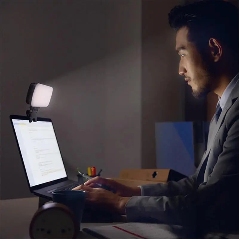 USB Charge Portable LED Video Mini Fill Light For Sports Camera Smartphone Laptop Universal Selfie Adjustable Photography Lamp