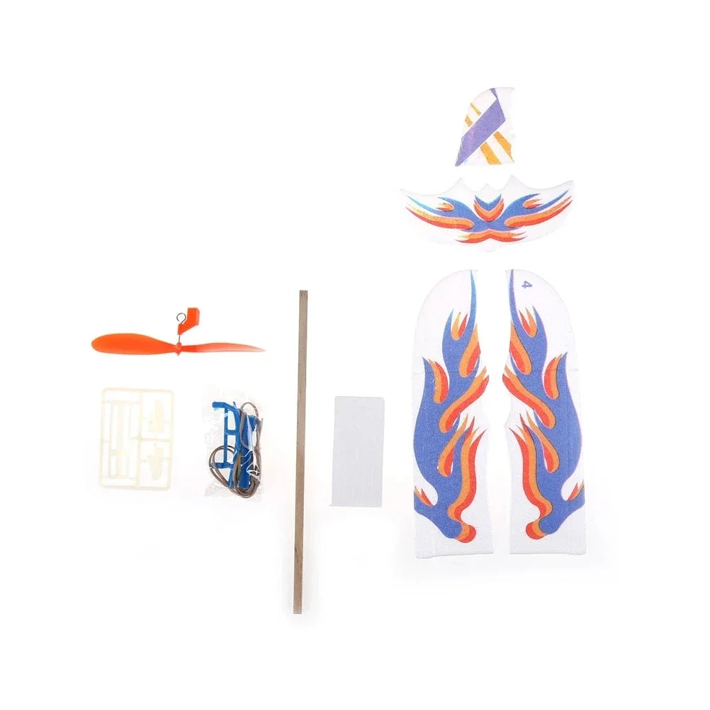 Rubber Bands Power Planes Hand Launch Throwing Foam Inertial Glider Aircraft Outdoor Toys for Child Kids Birthday Gifts
