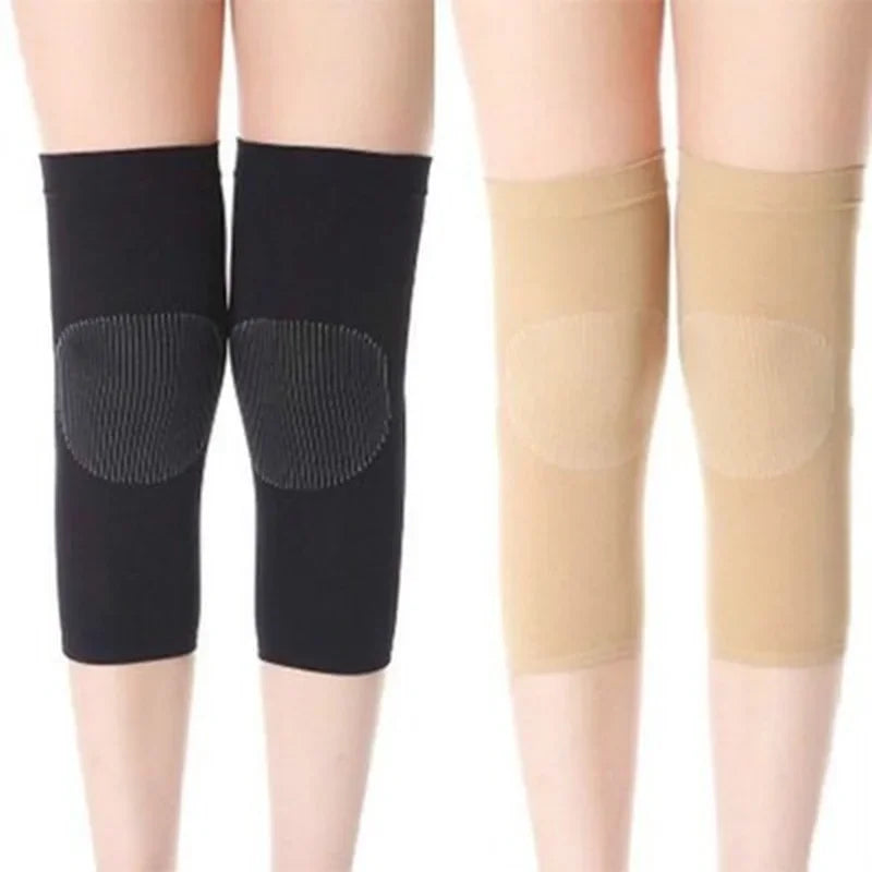 1pair Thermal Knee Pads Knee-Joint Protector Support Pad Comfortable Men Women Running Jogging Cycling Fitness Knee Pads