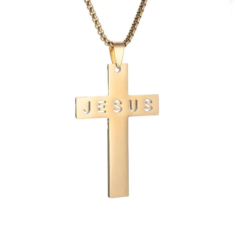 Exquisite Christ The Savior Jesus Necklace Men Women Religious Prayer Lucky Amulet Jewelry