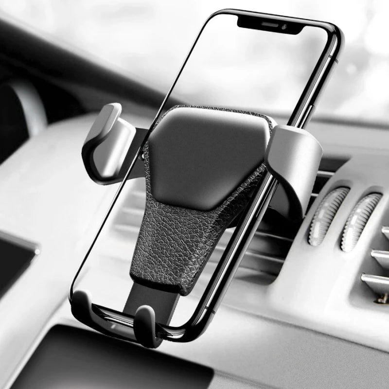 Universal Gravity Auto Phone Holder Car Air Vent Clip Mount Mobile Phone Holder CellPhone Stand Support for Cellphone for IPhone