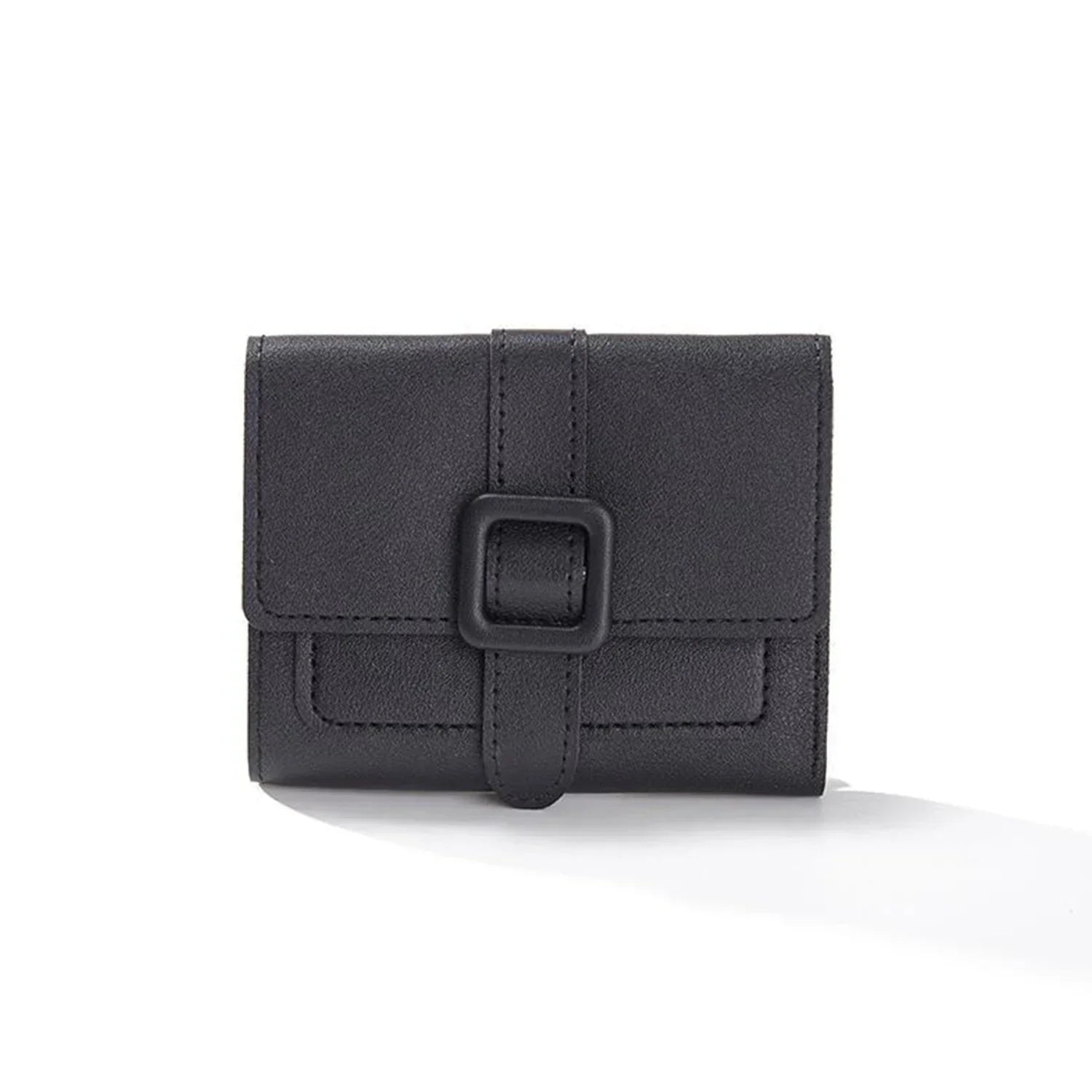 Candy Color Small Wallets PU Leather Coin Pures Ladies Card Holder Mini New Design Standard Short Purses for Women Solid Purses