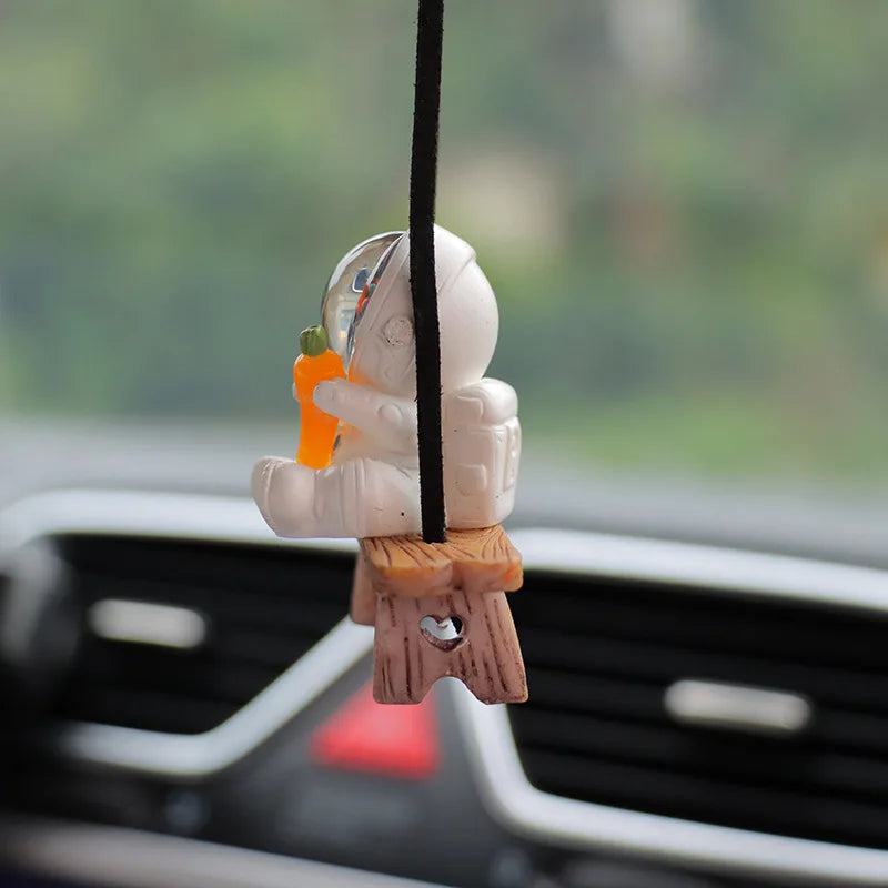 Car Accessories Interior Fun Ornaments Adorn Decors Car Decoration Creative Astronaut Pendant