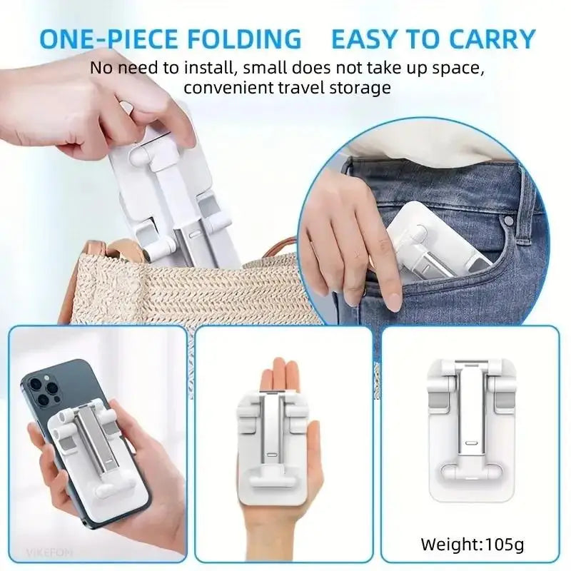 Foldable Phone Holder Universal Adjustable Multi-function Desktop Holder Stand For Xiaomi iPhone iPad Tablet Huawei Lazy Bracket