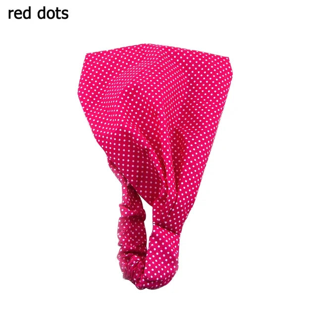 Elastic Children Printed Headband Mother Aldult Hijab Floral Baby Bandanas Kids Headwear Hats Newborn Head Scarf Accessories