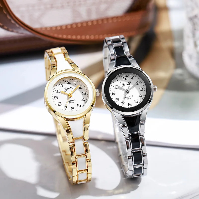 New Versatile Women's Watch Steel Belt Bracelet Student Silent Quartz Watch Dropshipping Ladires Luxury Gift Clock Reloj Mujer