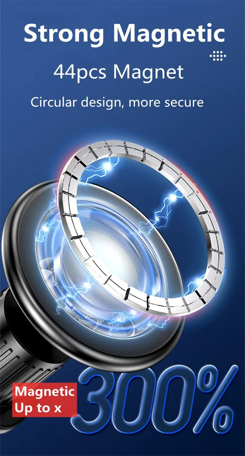 Strong Magnet Car Air Vent Phone Holder for Magsafe Accessories Stand Magnetic Car Dashboard Support for iPhone 15 14 13 12 Pro