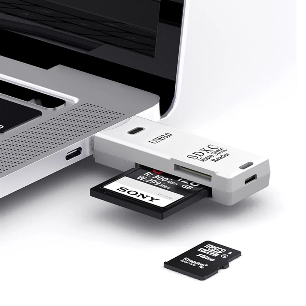 2in 1 USB 3.0 Card Reader USB2.0 To SD TF Memory Card Adapter For PC Laptop Accessories Flash Drive Card Reader Smart Cardreader