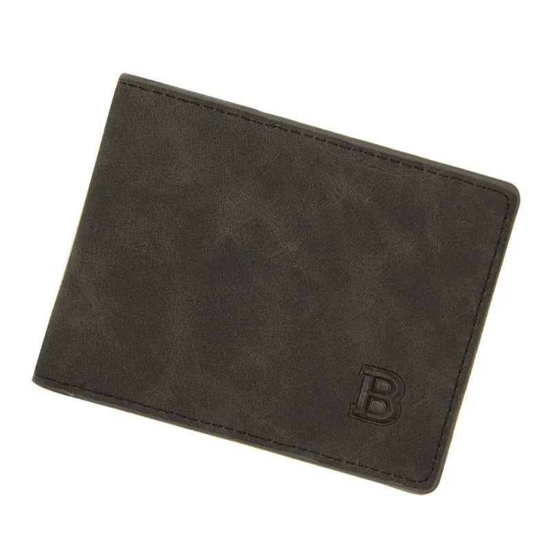 Business Men Wallets Small Money Purses Wallets New Design Dollar Price Top Men Thin Wallet with Coin Bag Zipper Coin Bag Wallet
