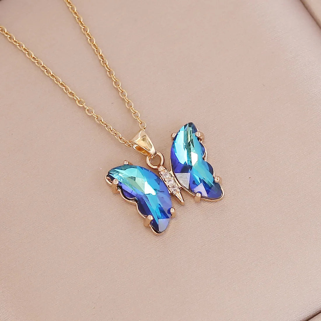 Korean Fashion Y2k Gradient Big Butterfly Earrings For Women 2023 Trending 7 Colors Butterfly Ear Studs Accessories Jewelry Gift