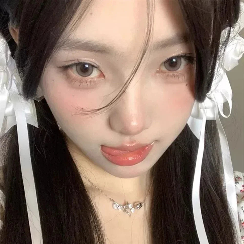 White Bow Ribbon Hair Clips Women Girls Elegant Flower Bowknot Satin Hairpins Ponytail Clip Wedding Party Barrette Accessories