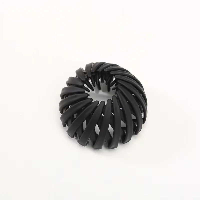 Ponytail Hair Rings Clips Hair Clips Women Bird Nest Shaped Hair Hairpin Simple Magic Lazy Braider Tool Women Hair Accessories