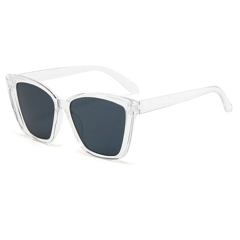 INS Vintage Cat Eye Sunglasses Women Square Small Frame Sun Glasses Female Brand Designer Retro Shades Fashion Oculos De Sol