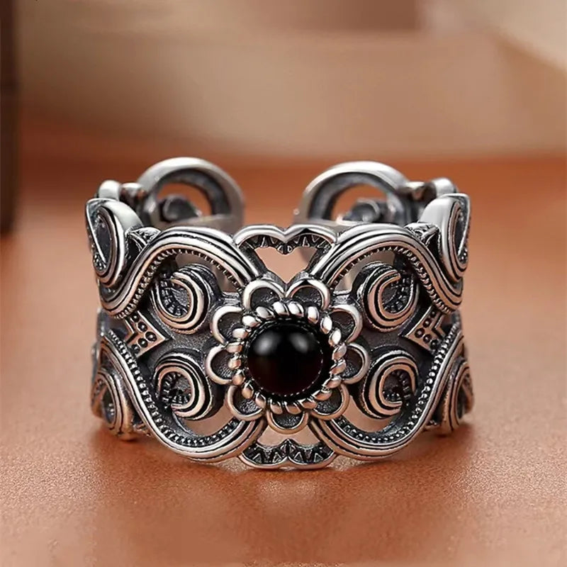 Retro Personality Gothic Pirate Skull Rings for Men Women Hip Hop Rock Party Biker Jewelry