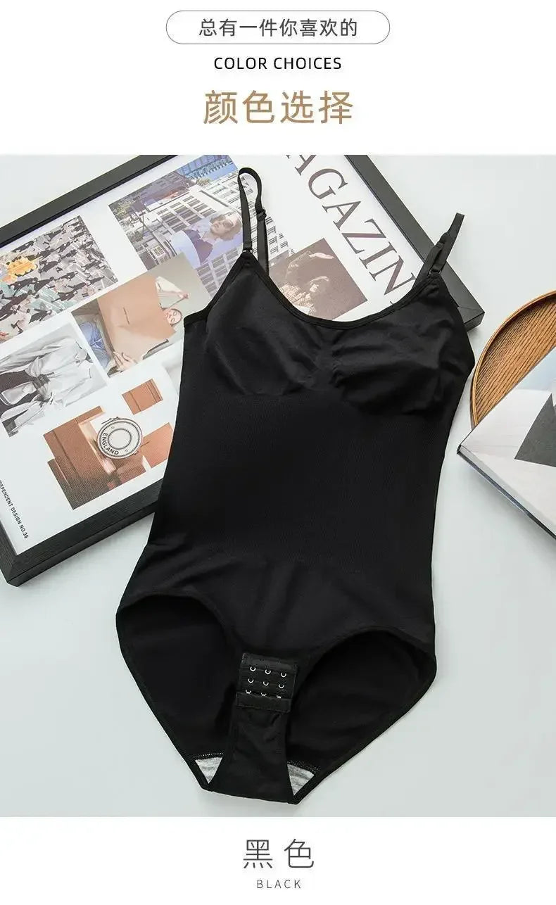 Plus Size Bodysuit Shapewear Women's Sculpting Bodysuit Body Shaping One-piece Underwear Slimming Shapewear