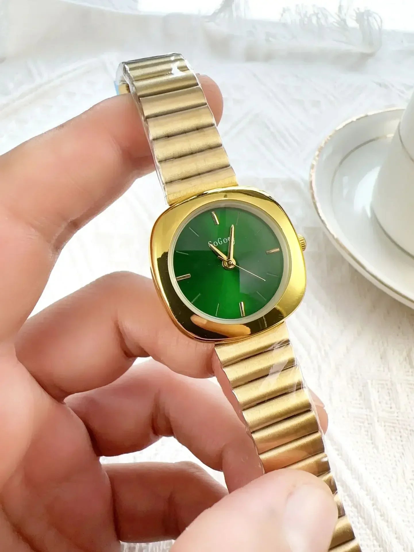 Ladies Simple Gold Quartz Watch Brand Watches for Women Adjustable Stainless Steel Strap Luxury Gift Wristwatches Dropshipping