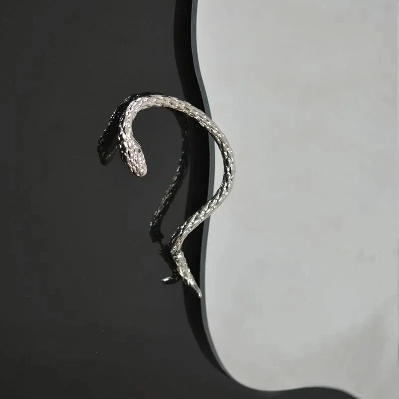 1Pc Snake Earring Clips Without Piercing Punk Non Pierced Clip Earrings Ear Cuffs for Women Men Fake Piercing Jewelry New