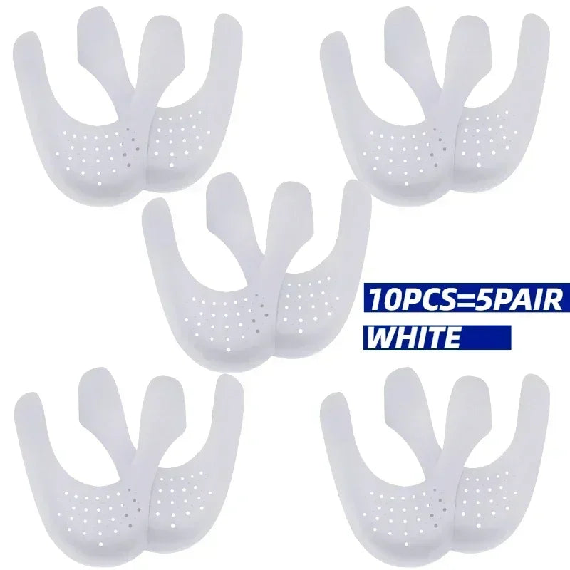 10PCS Shoes Head Stretcher Anti-Fold Bending Shield Crack Toe Cap Wrinkled Fold Shoes Anti-Crease Dropshipping Support Protector