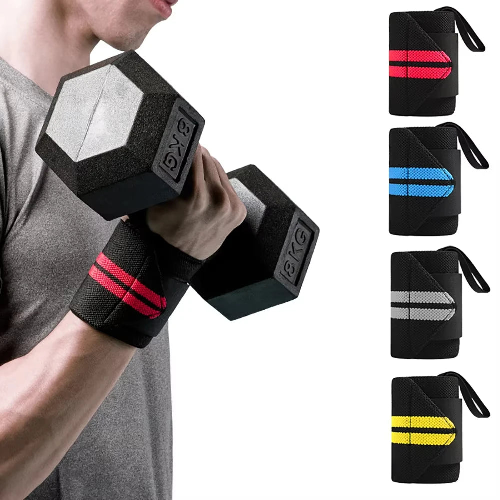 1PC Adjustable Wrist Straps Men And Women Elastic Wristband and Wrist Fixers of Athletes Power lifting Wrist Straps