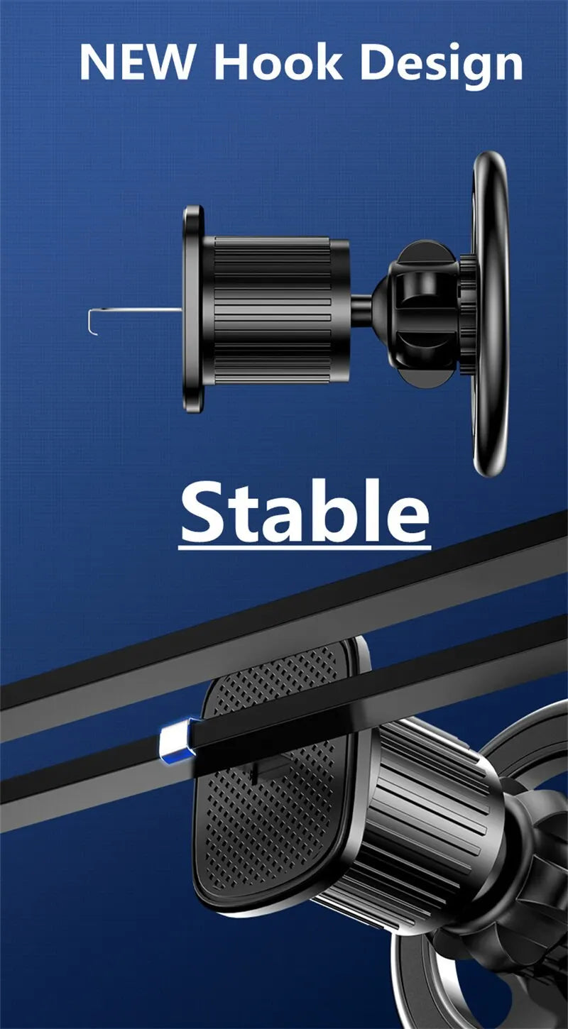 Strong Magnet Car Air Vent Phone Holder for Magsafe Accessories Stand Magnetic Car Dashboard Support for iPhone 15 14 13 12 Pro