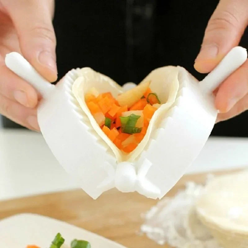 7cm/8cm/10cm Manual Dumpling Maker Plastic Mold Set Quick Dumpling Making Tool Kitchen Household Tools Dumpling Clip