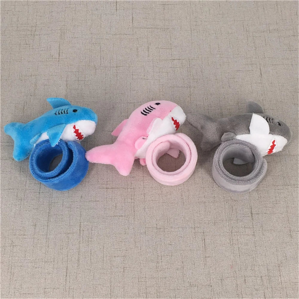 3Colors- 8CM Shark Plush Toy , Small Accessories Plush Shark Doll