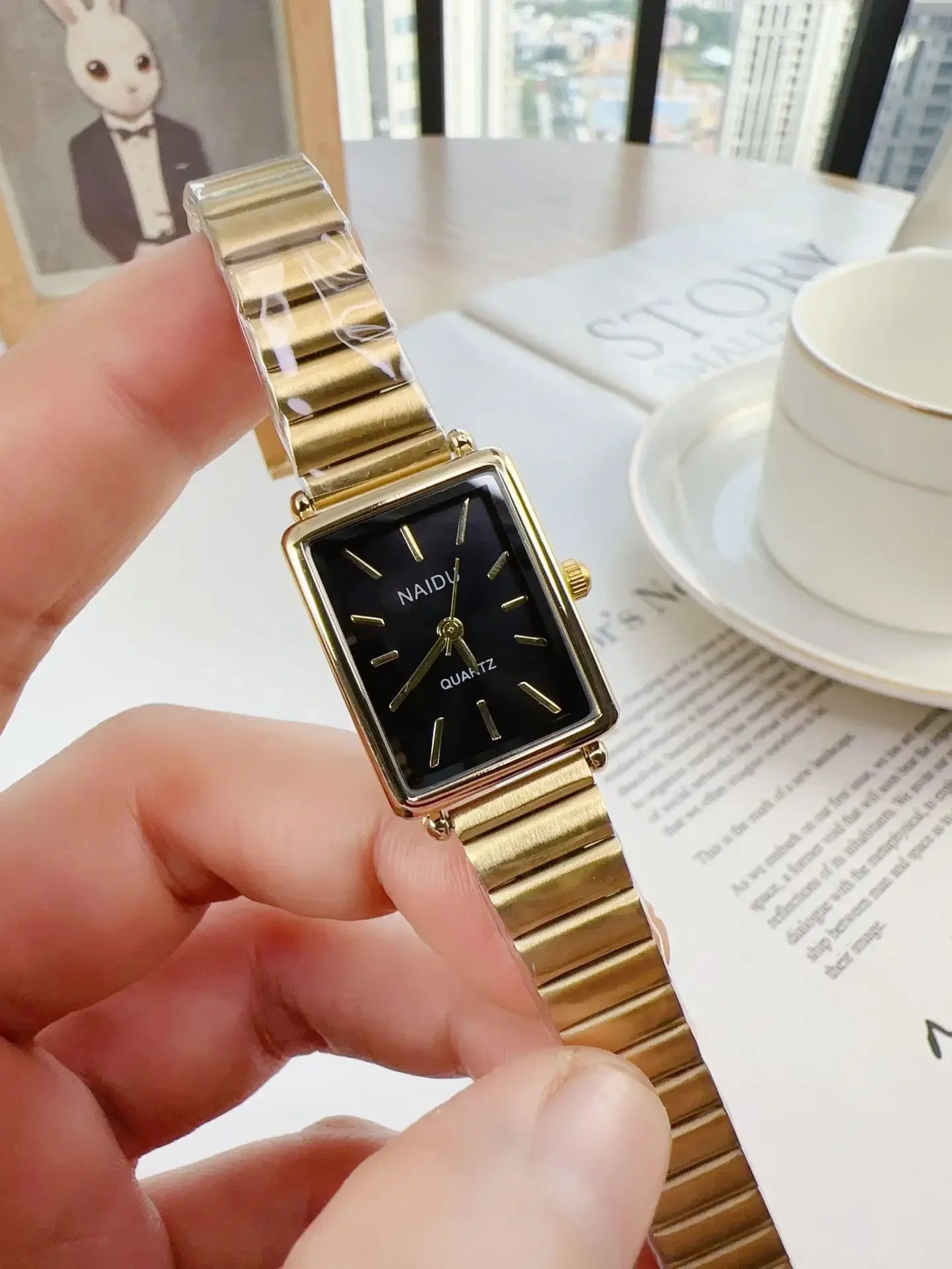2025 New Women Watch Stainless Steel Belt Quartz Watch Luxury Ladies Quartz Wristwatch Dropshipping Relojes Para Mujer