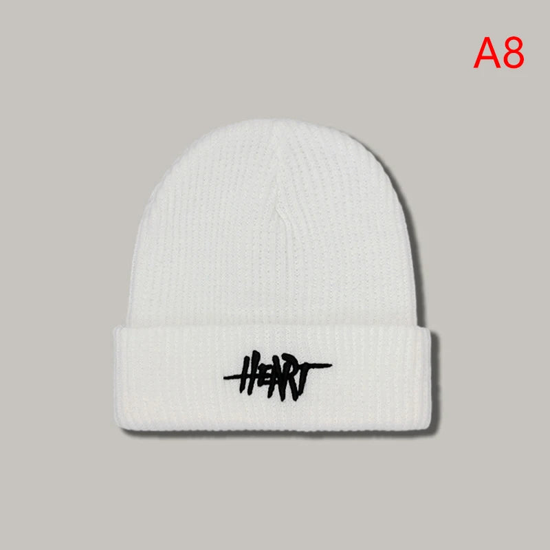 Winter Hats For Unisex Beanies Knitted Solid Cute Hat Lady Autumn Female Beanie Caps Warmer Bonnet Men Casual Cap