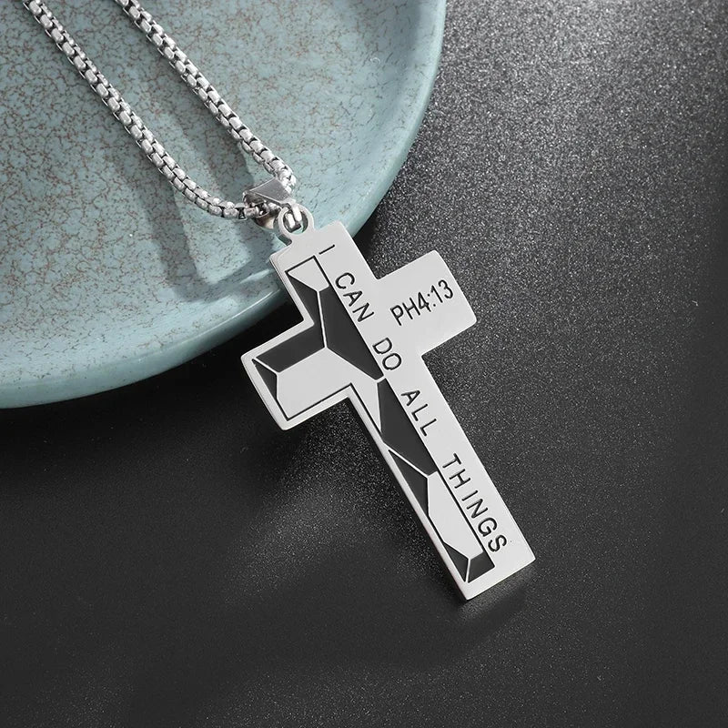 Exquisite Christ The Savior Jesus Necklace Men Women Religious Prayer Lucky Amulet Jewelry