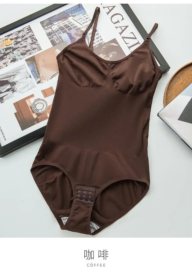 Plus Size Bodysuit Shapewear Women's Sculpting Bodysuit Body Shaping One-piece Underwear Slimming Shapewear