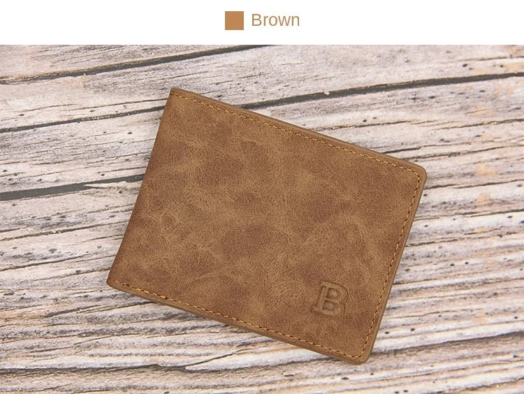 Business Men Wallets Small Money Purses Wallets New Design Dollar Price Top Men Thin Wallet with Coin Bag Zipper Coin Bag Wallet