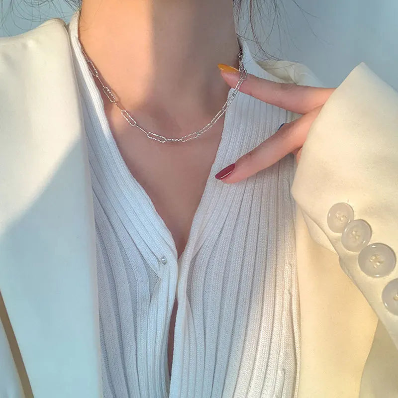 Wu's 2022 New Pop Galaxy Shiny Clavicle Chain Necklace Necklace Ladies High Jewelry Wedding Party Gift