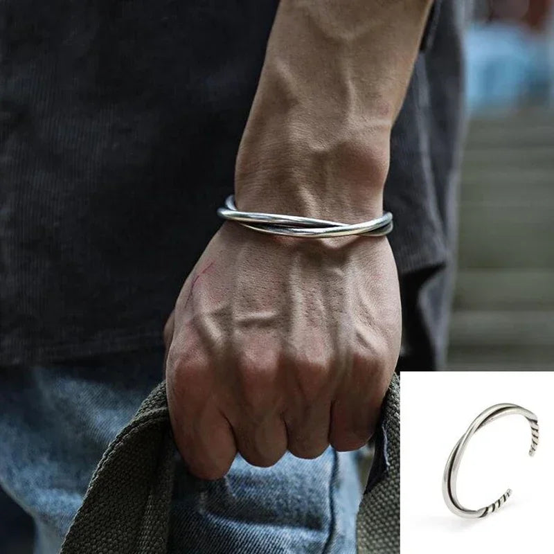 Fashion Wrench Bracelet Repair Tool Wrench Cuff Open Bracelet Men Motorcycle Rider Punk Rock Party Jewelry Gift
