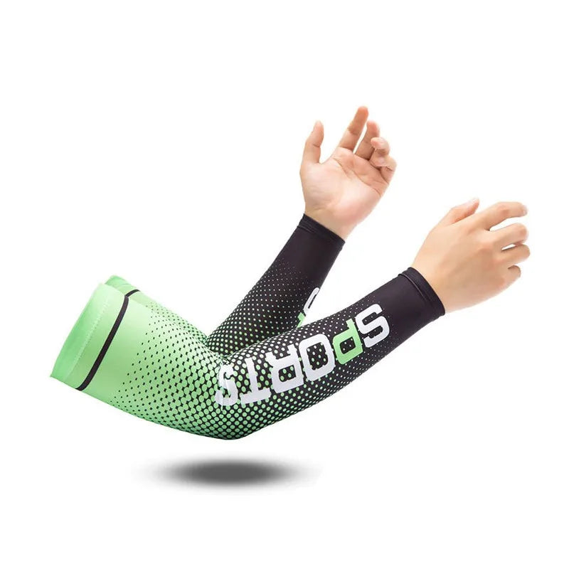 Gloves Sun UV Protection Hand Protector Cover Arm Sleeves Ice Silk Sunscreen Sleeves Outdoor Arm Cool Sport Cycling Sleeves