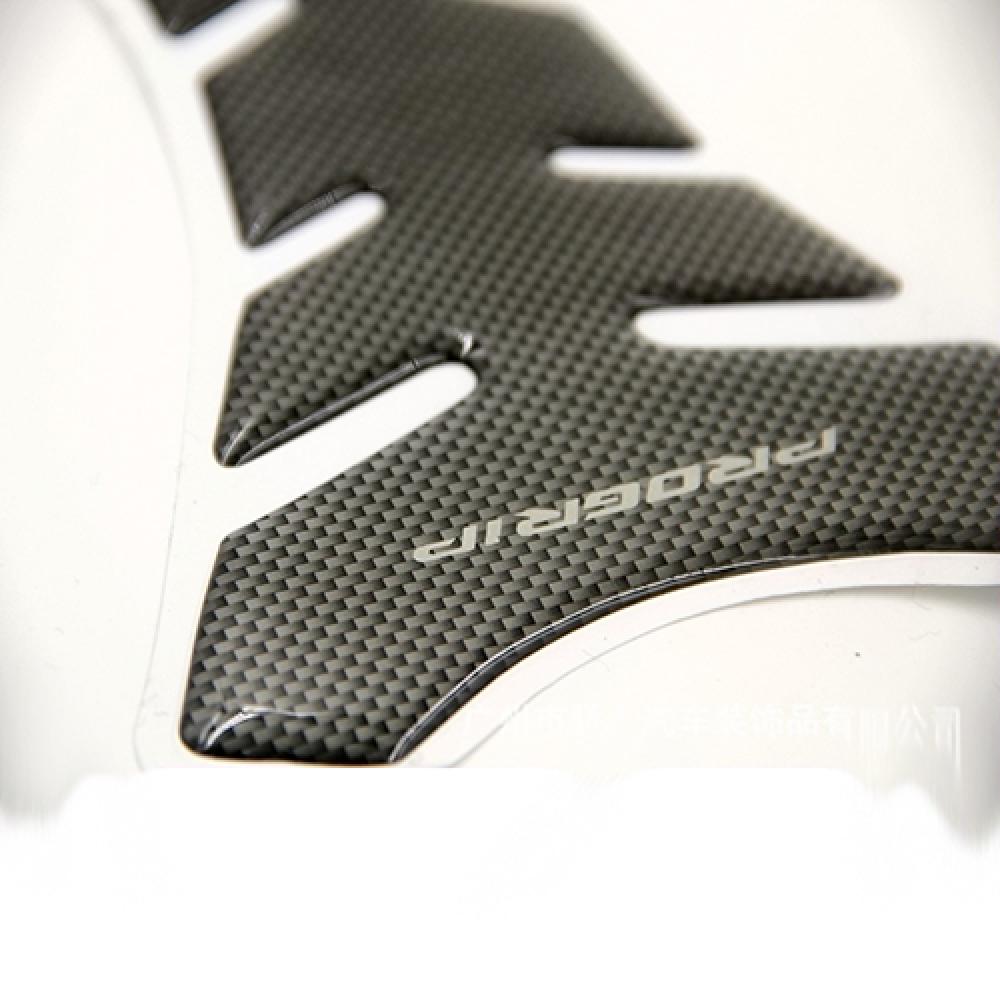 Black Sticker Car Decoration Decoration Carbon Fishbone Shape Fiber Motorcycle Tank Pad Car Decoration