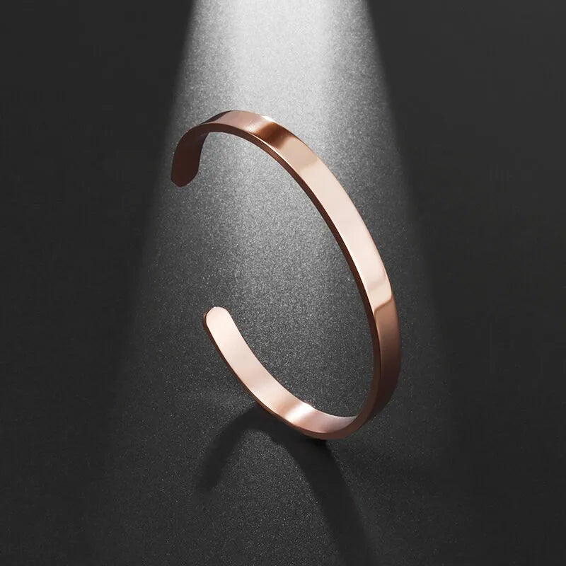Creative Design Cutlery Knife Fork Men Bangles Women Stainless Steel Friendship Arm Cuff Open Bracelet Fun Trend Jewelry