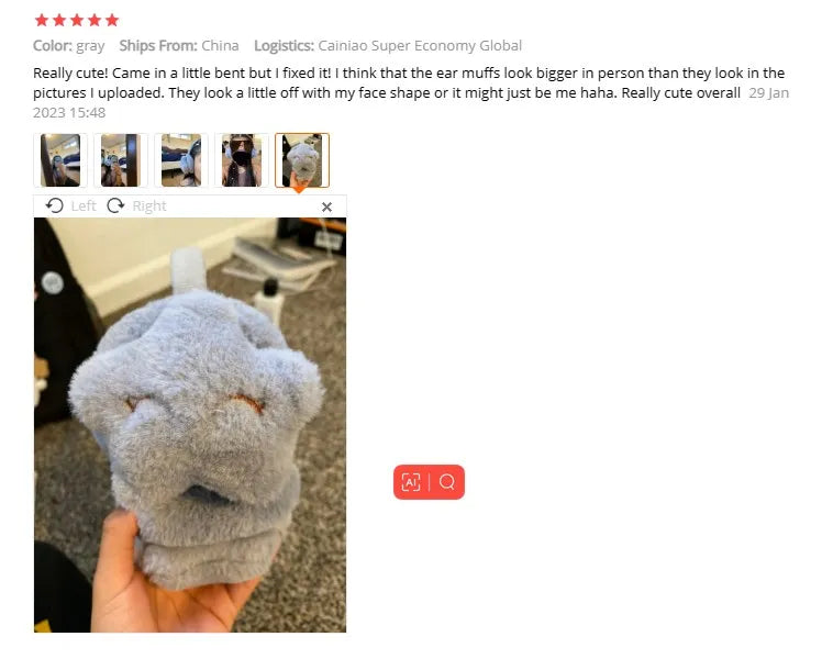 Winter Outdoor Star Smiley Face Plush Earmuffs Accessories Soft Thick Warm Ear Cover Solid Headphone Earlap for Boys Girls