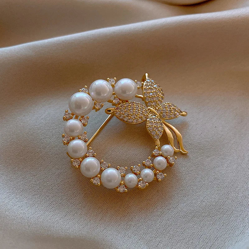 1PC New Tulip Flower Brooches for Women Elegant Design Sense Rose Clothing Accessories Pin Jewelry Luxury 2024 High Quality
